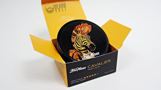 BluMaan Cavalier Heavy Clay – recenzja glinki do włosów