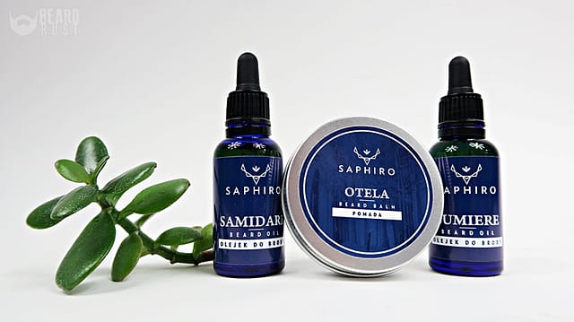 Saphiro (Lumiere, Samidare, Otela) – recenzja kosmetyków do brody
