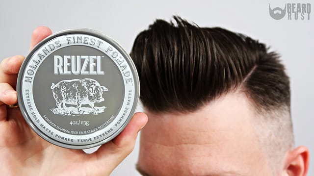 Reuzel Extreme Hold Matte Pomade (Grey) – recenzja pasty do włosów