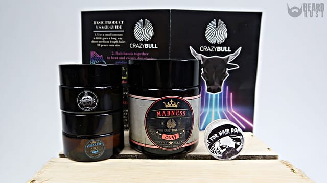 Crazy Bull Hair Products – recenzja pomad do włosów