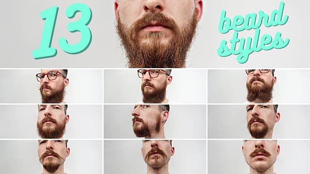 13 bród beardrust’a | Rodzaje brody i wąsów