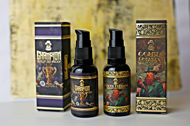 Jobski (Rudy) Cosmetics Champion + Golden Pheasant – recenzja serum do brody