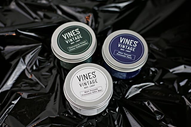 VINES Vintage (Matt & Fiber Pomade + Texturising Cream) – recenzja pomad do włosów