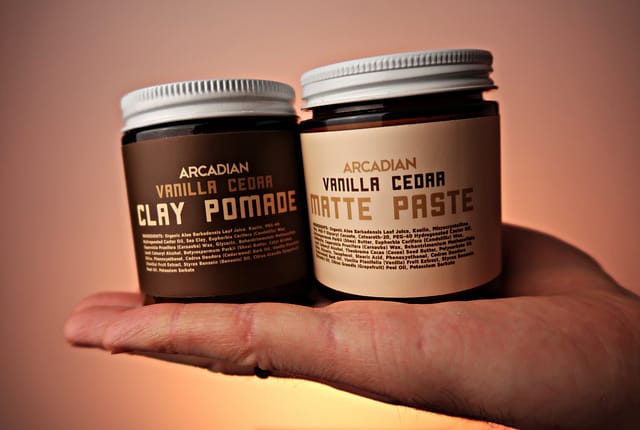 Arcadian Clay Pomade + Matte Paste (2021) + nowy zapach Vanilla Cedar – recenzja matowych pomad do włosów