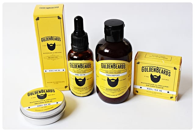 Golden Beards (Big Sur) – recenzja szamponu, olejku i balsamu do brody
