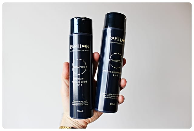 Papillon 2 in 1 Shampoos – recenzja szamponów do brody i włosów