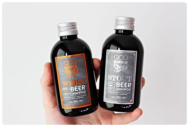 QOD Barber Shop Stout & Weiss Beer Shampoos – recenzja szamponów do brody i włosów