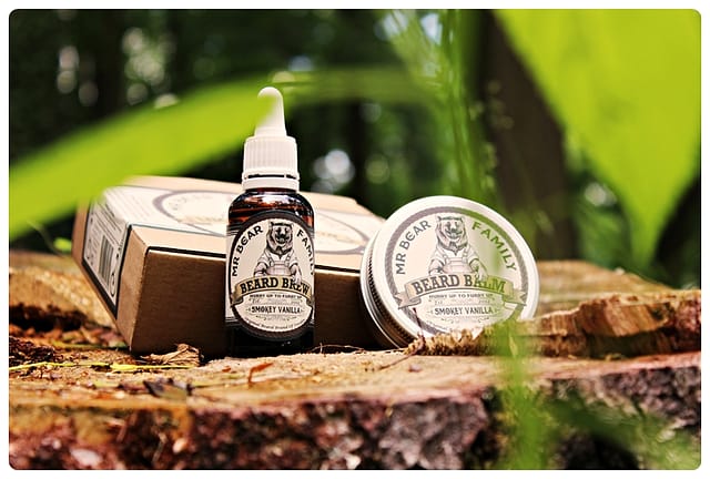 Mr Bear Family Smokey Vanilla Beard Balm & Beard Brew (Limited Edition) – recenzja zestawu do brody