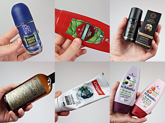 Projekt denko #7 – Old Spice, FA Men, Groomen, Natura Siberica